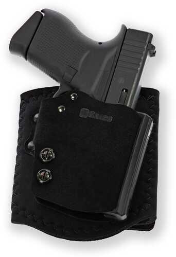 Galco Ankle Guard Holster Black RH Fits Glock 43 43X